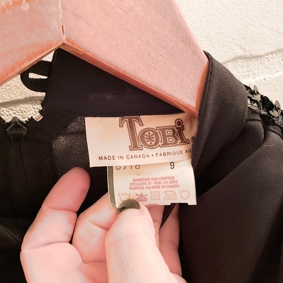 Gorgeous Vintage 50s Midi dress Sheer Dark romantic Fairy Sequin Art deco 9 - Picture 5 of 11